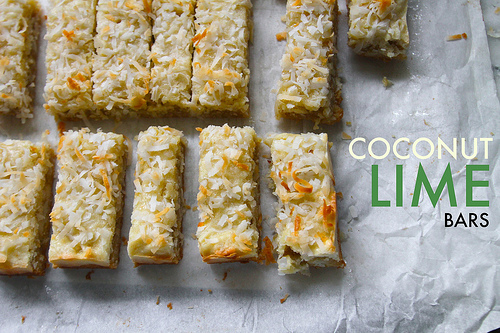 Coconut Lime Bars