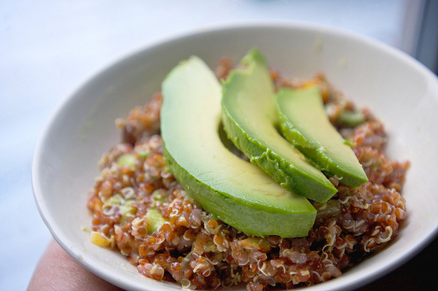 Quinoa & Avocado Salad with Dried Fruits