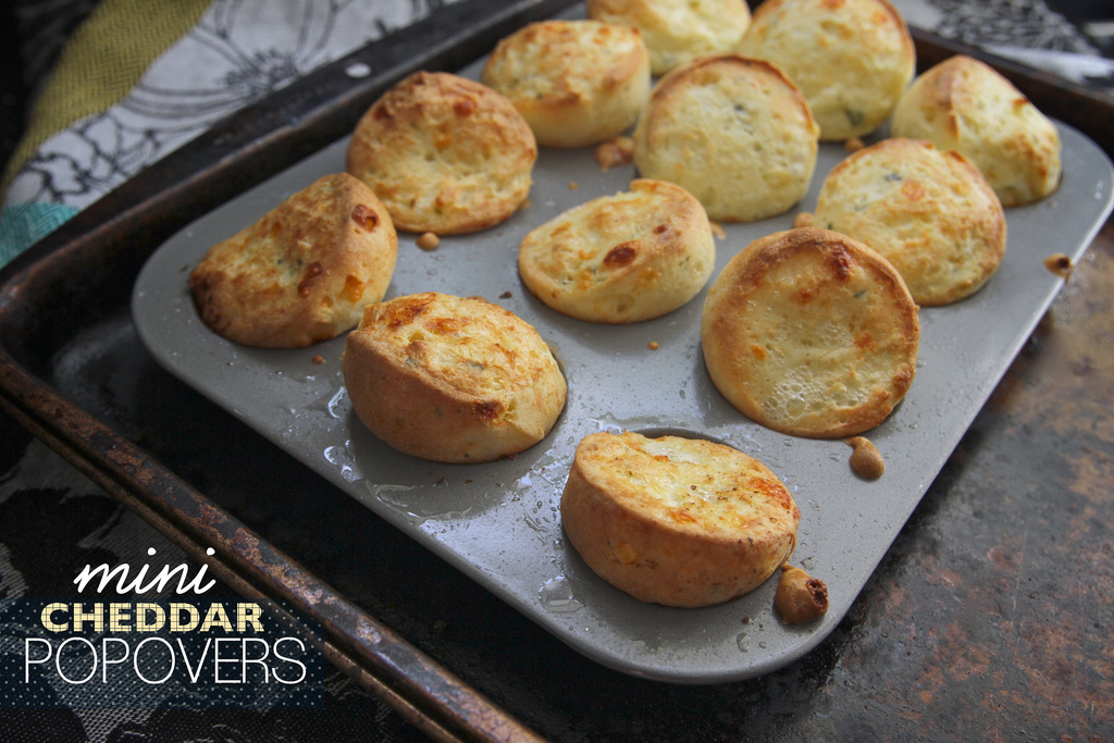 Mini Cheddar Popovers