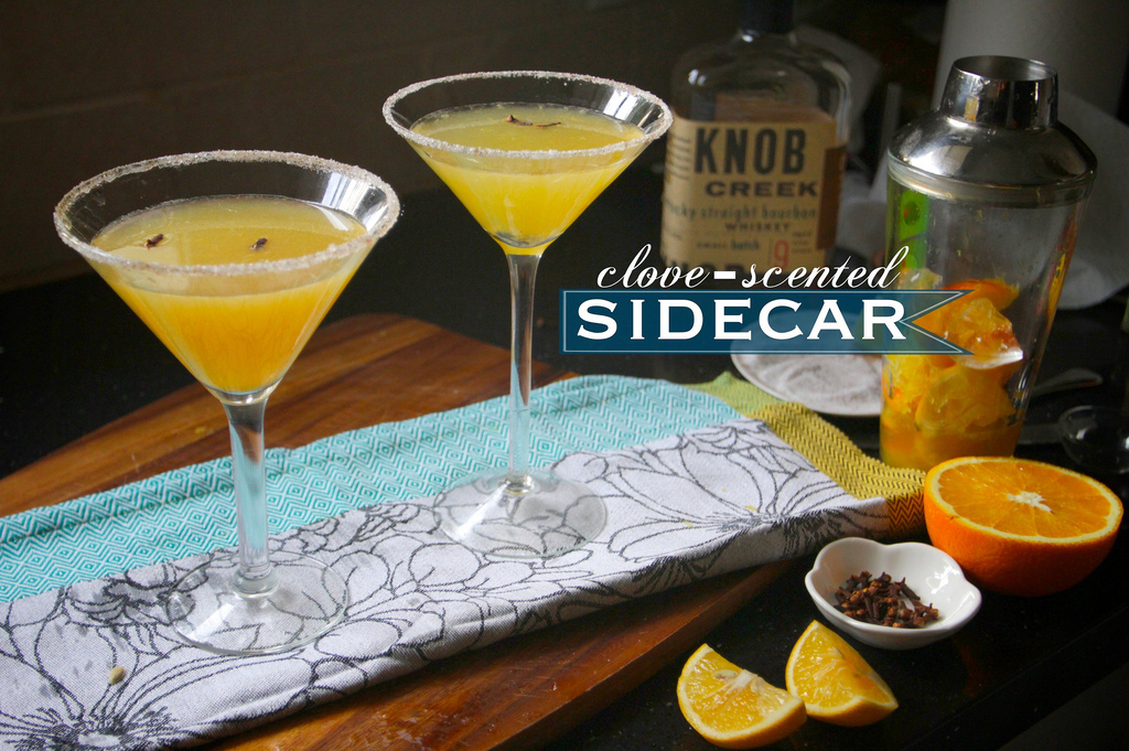 Clove-Scented Sidecar