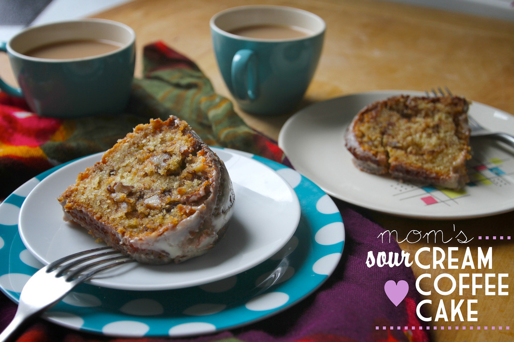 Mom’s Sour Cream Coffee Cake