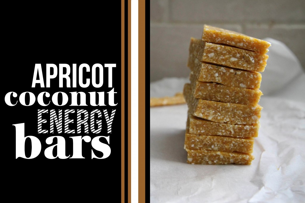 Apricot Coconut Energy Bars