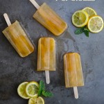 If you have a little bit of lemonade leftover, brew some tea and make Arnold Palmer Popsicles! Find the recipe on Shutterbean.com