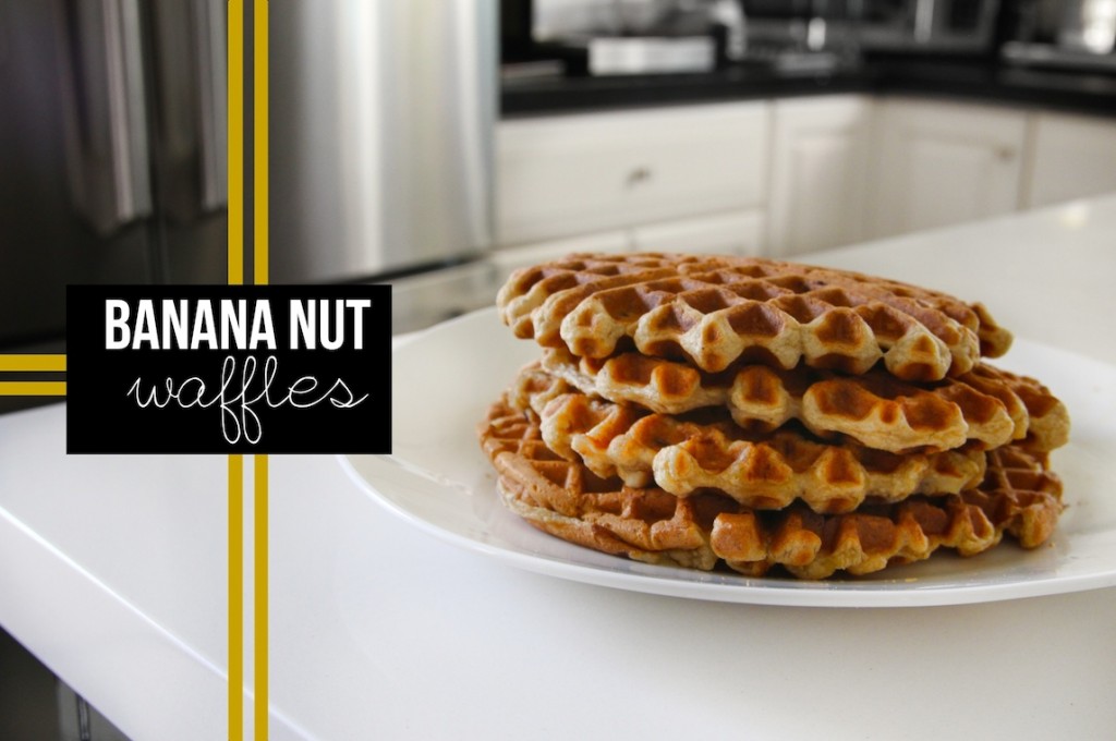 Banana Nut Waffles