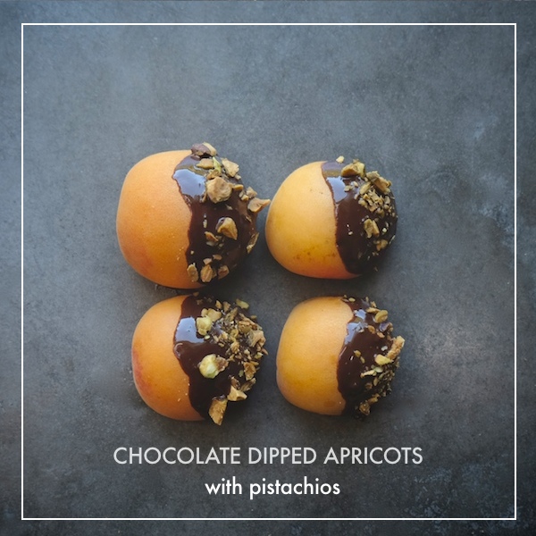 Chocolate Dipped Apricots