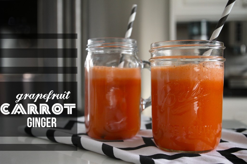 Grapefruit Carrot Ginger Juice