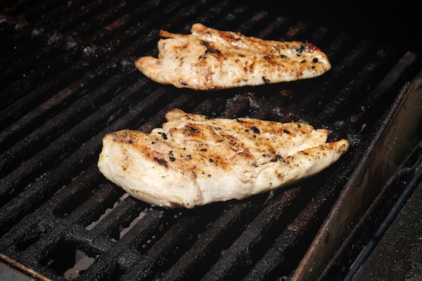 Grilled Chicken with Tomato Parsley Salad // shutterbean