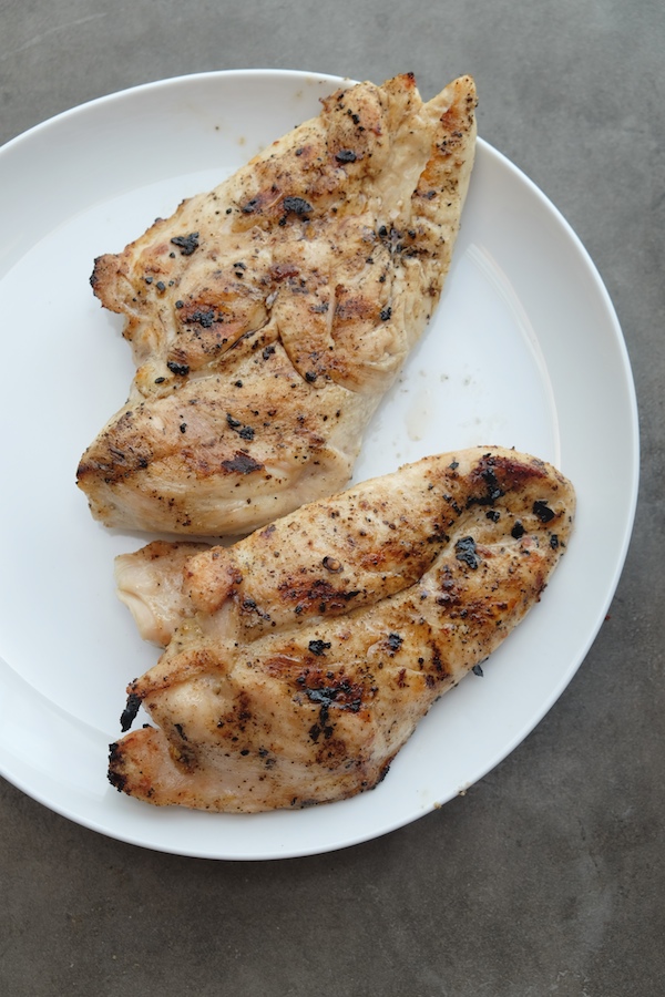Grilled Chicken with Tomato Parsley Salad // shutterbean