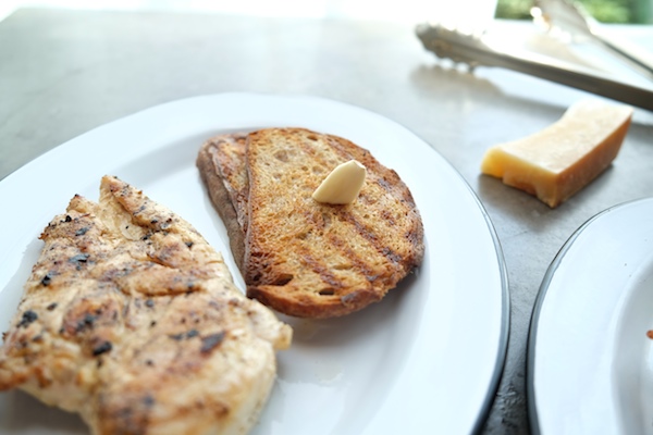 Grilled Chicken with Tomato Parsley Salad // shutterbean