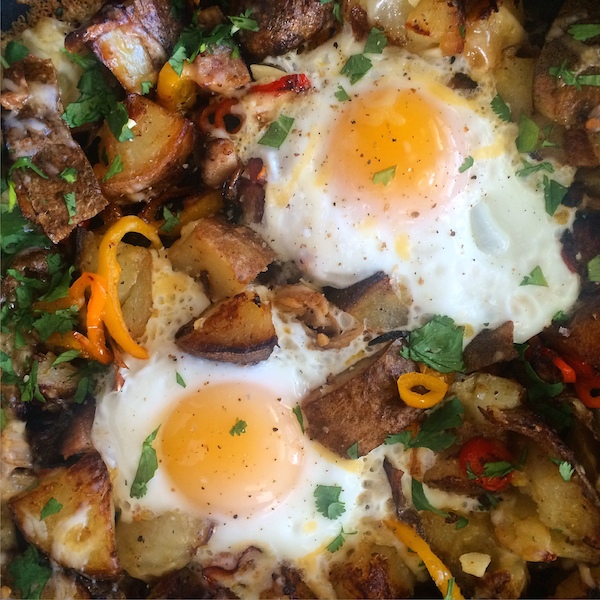 Pulled Pork & Potato Hash // shutterbean