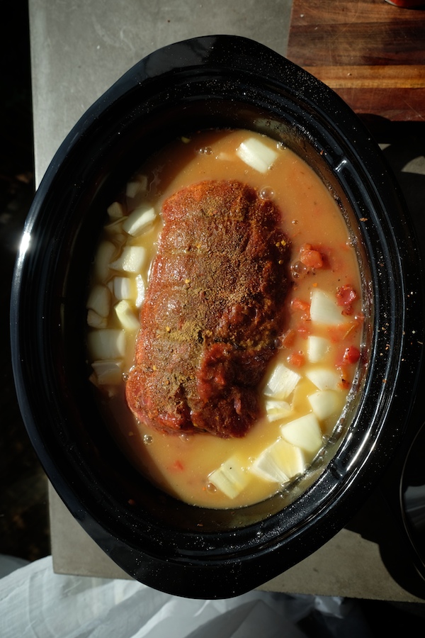 Slow Cooker Pulled Pork // shutterbean