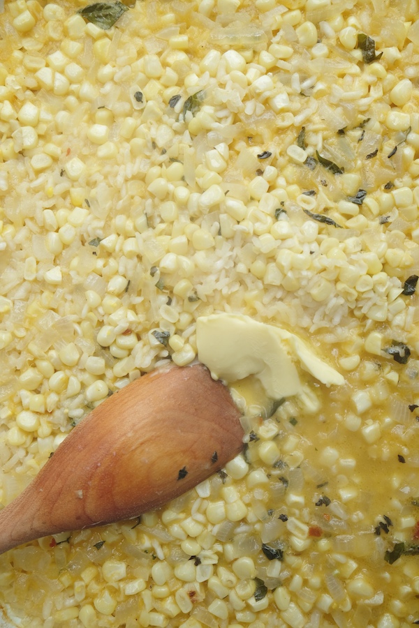 Baked Corn & Tomato Risotto // shutterbean