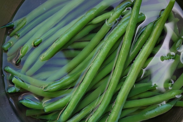 Add Green Beans with Ginger & Lime to your weeknight menu. It's a perfect #meatlessmonday meal! Recipe on shutterbean.com