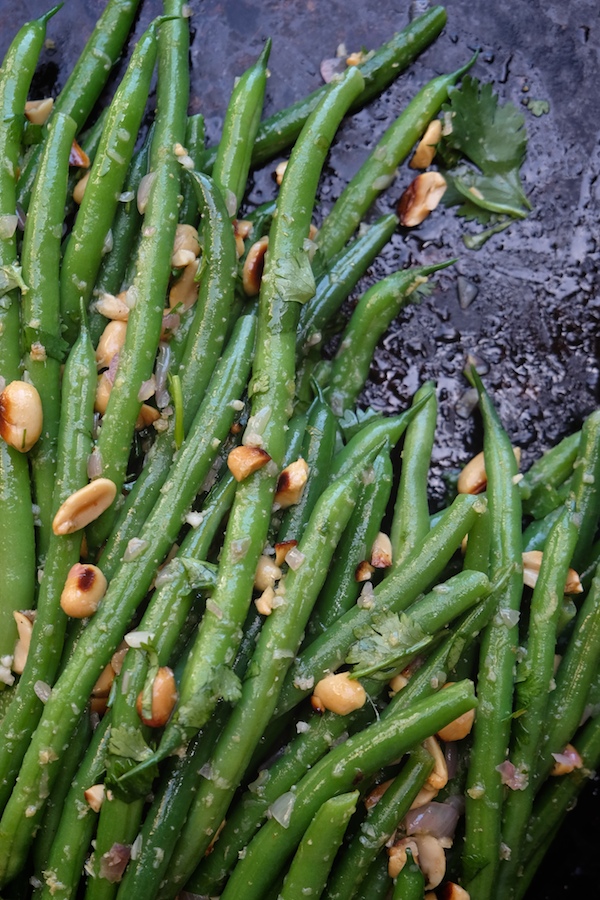 Green Beans with Ginger & Lime
