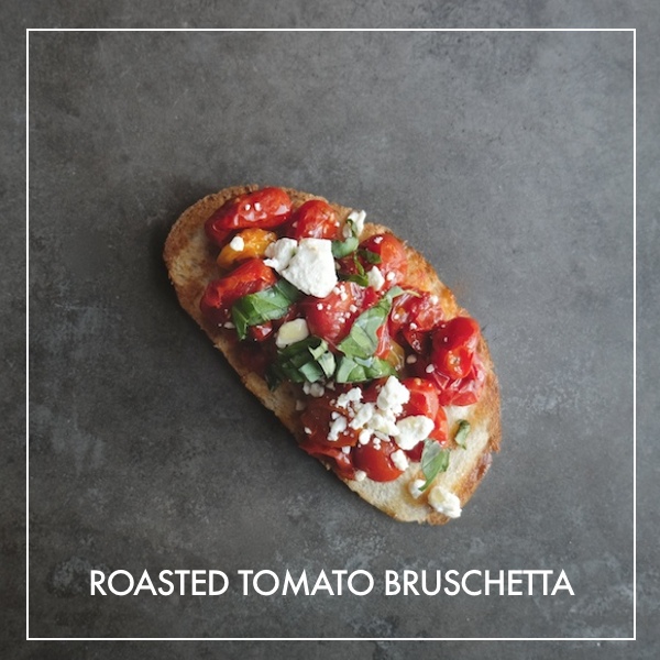 Roasted Tomato Bruschetta