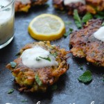 Check out the recipe for the most delicious Zucchini Herb Fritters with Garlic Yogurt Dip on Shutterbean.com!