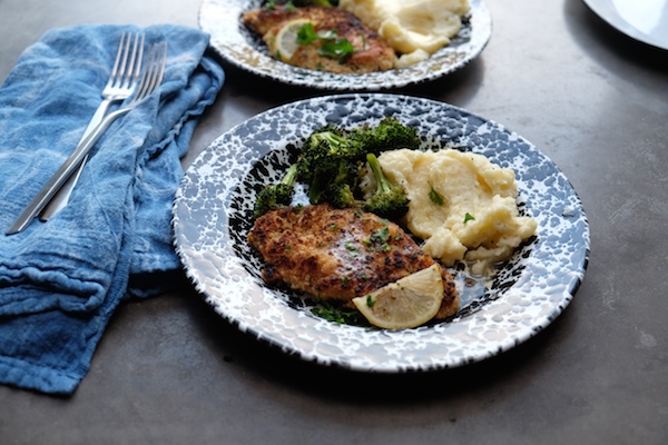 Ina Garten's Chicken Piccata recipe is on Shutterbean.com! A perfect weeknight meal. 