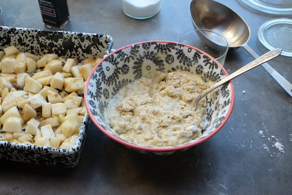 Burnt Butter Pear Ginger Crumble is the perfect way to celebrate pear season. Check out the recipe on Shutterbean.com! 