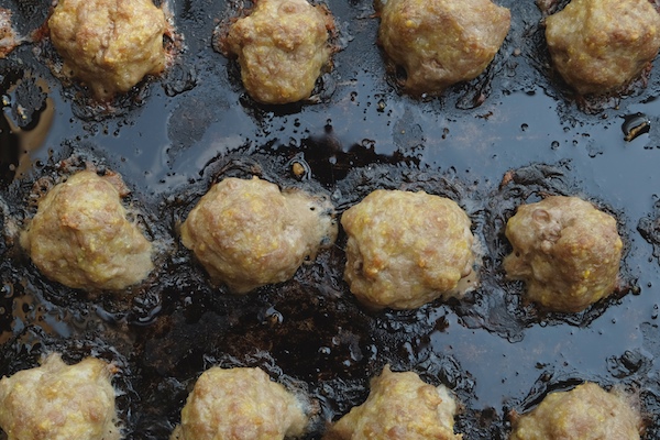 Ginger Pork Meatballs with a delicious Coconut Broth will warm up your weeknight dinners. Find the recipe at Shutterbean.com! 