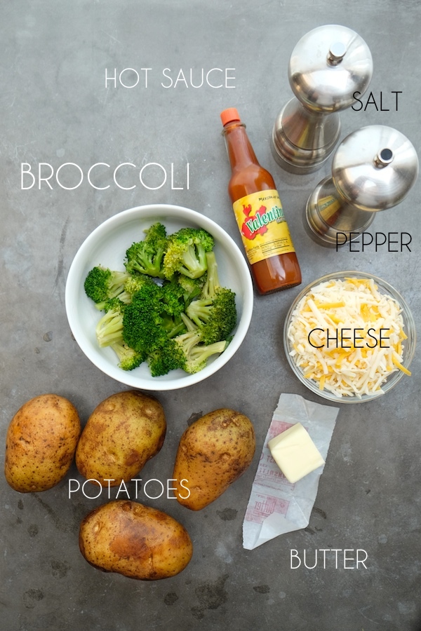 Twice Baked Broccoli Cheddar Baked Potatoes // shutterbean