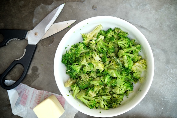 Twice Baked Broccoli Cheddar Baked Potatoes // shutterbean