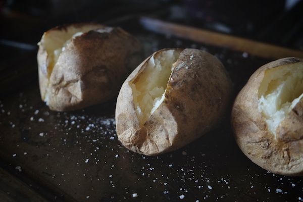 Twice Baked Broccoli Cheddar Baked Potatoes // shutterbean