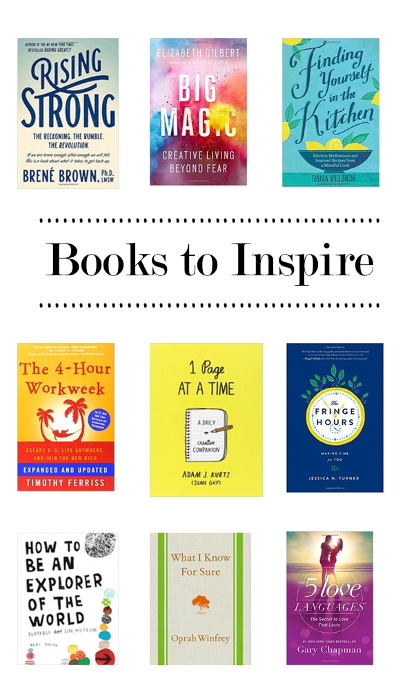 Books to Inspire - a collection of books that will help inspire you creatively! Find them on Shutterbean.com