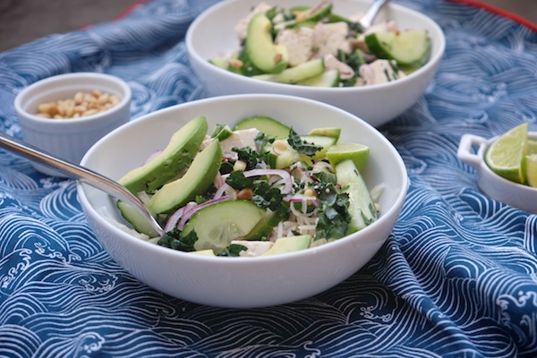 Cucumber Kale Salad from Heidi Swanson's new book Near & Far. Find the recipe on Shutterbean.com! 