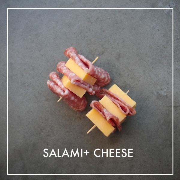 Salami + Cheese Snack // shutterbean