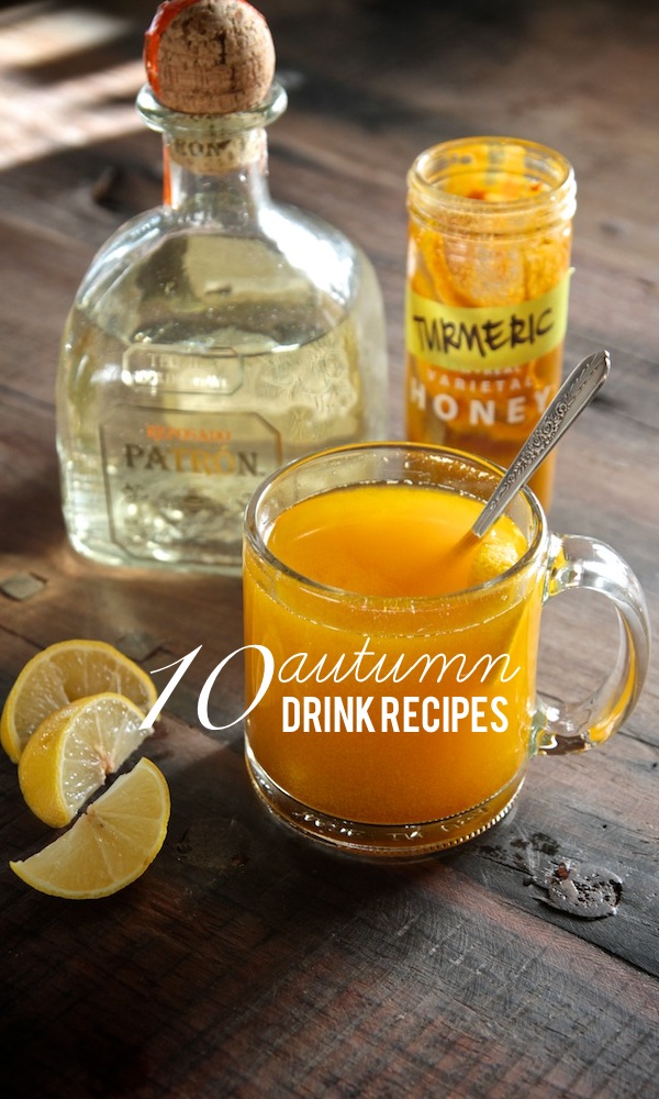 10 Autumn Drink Recipes! Find them all on Shutterbean.com