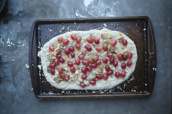 Roasted Grape & Sage Pizza should be added to your Autumn TO DO List! Find the recipe at Shutterbean.com 