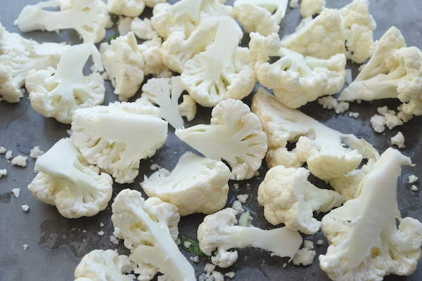 Skillet Roasted Cauliflower with Breadcrumbs. You can make a whole meal out of it! Recipe on Shutterbean.com