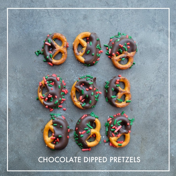 Chocolate Dipped Pretzels