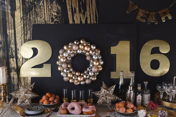 Celebrate the New Year with a Champagne & Doughnut New Year's Party with Pier One! Check out more on Shutterbean.com 