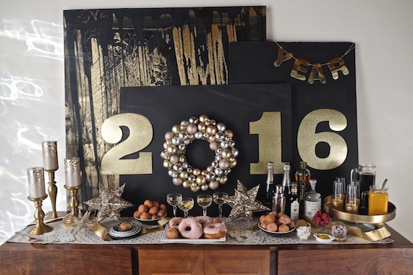 Celebrate the New Year with a Champagne & Doughnut New Year's Party with Pier One! Check out more on Shutterbean.com