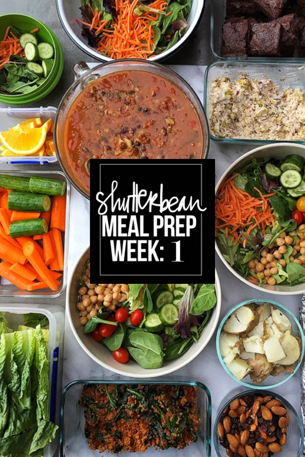 See what the whole week looked like with Shutterbean Meal Prep - Week 1 on Shutterbean.com!