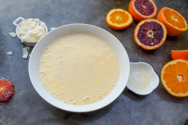 Celebrate citrus season with a Citrus Smoothie Bowl! It's packed with Vitamin C. Find the recipe on Shutterbean.com