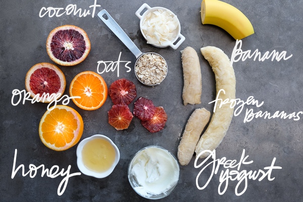 Celebrate citrus season with a Citrus Smoothie Bowl! It's packed with Vitamin C. Find the recipe on Shutterbean.com