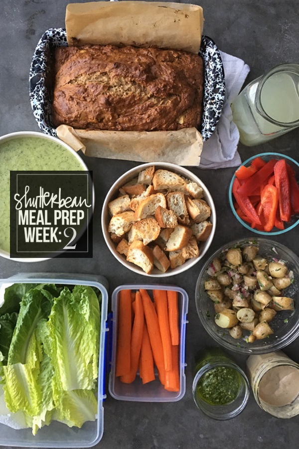 Shutterbean Meal Prep – Week 2