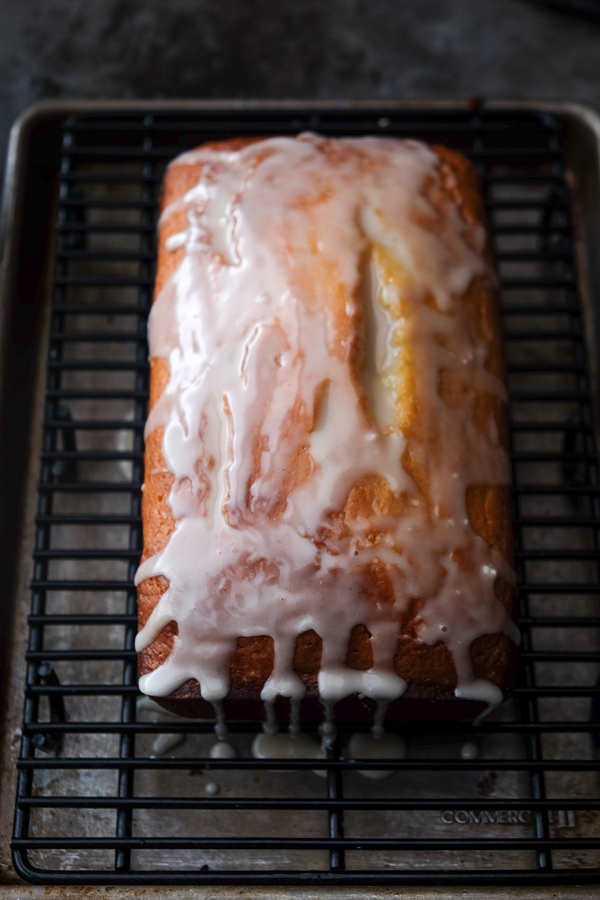 This Grapefruit Yogurt Cake tastes like a citrus crumb doughnut. Find the recipe on Shutterbean.com