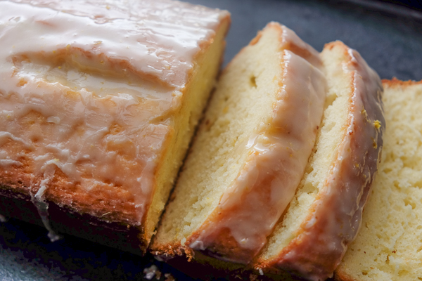 This Grapefruit Yogurt Cake tastes like a citrus crumb doughnut. Find the recipe on Shutterbean.com