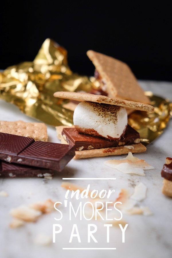 Cold weather got you down? Create a fun Indoor S'mores Party with Tcho Chocolate. More on Shutterbean.com!