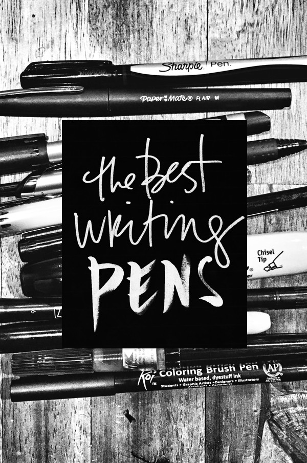 The Best Writing Pens- Tracy from Shutterbean.com shares what's in her pen case!