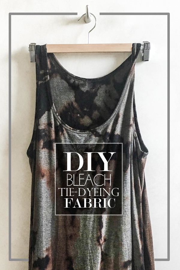 The easiest/most inexpensive way to tie-dye is with bleach! Check out this Tie Dying with Bleach Tutorial on Shutterbean.com! 