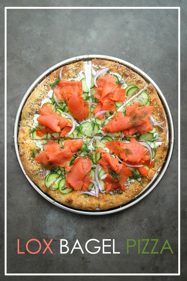 Lox Bagel Pizza