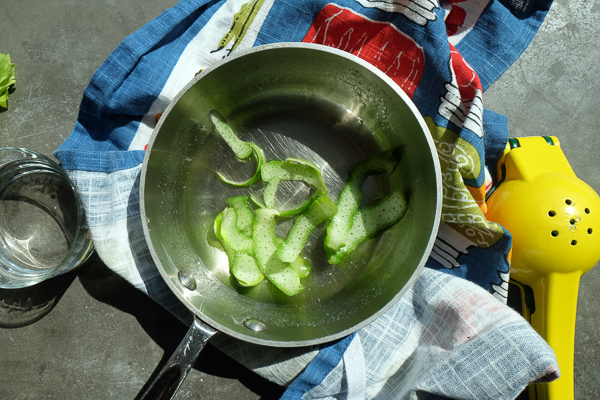 A refreshing Celery Gimlet made with a combination of celery, gin & lime. Find the recipe on Shutterbean.com