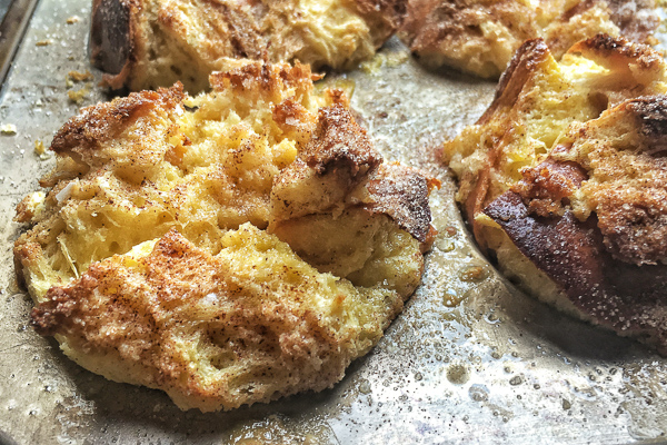 Shake up your breakfast game with these Cinnamon French Toast Muffins. Find the recipe on Shutterbean.com!