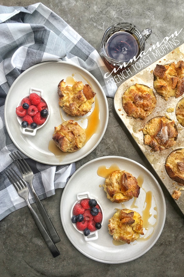 Cinnamon French Toast Muffins