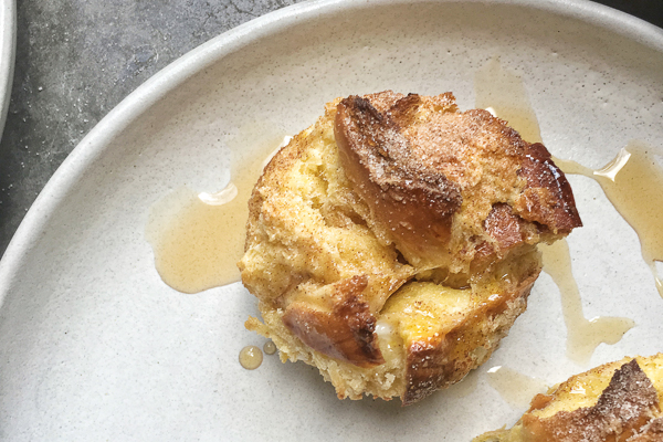 Shake up your breakfast game with these Cinnamon French Toast Muffins. Find the recipe on Shutterbean.com!