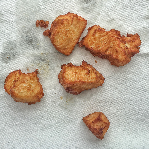 Crispy Gluten Free Chicken Nuggets with Honey Dijon Poppy Seed Dip. Find the recipe on Shutterbean.com!